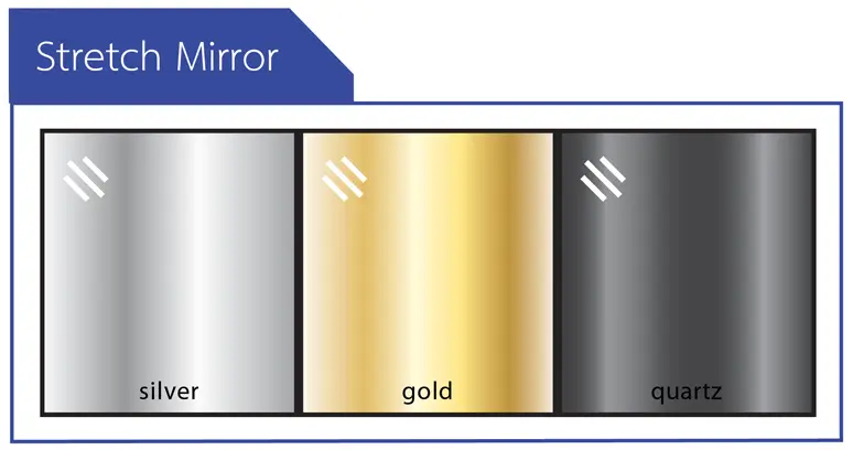 Stretch Mirror color Charts
